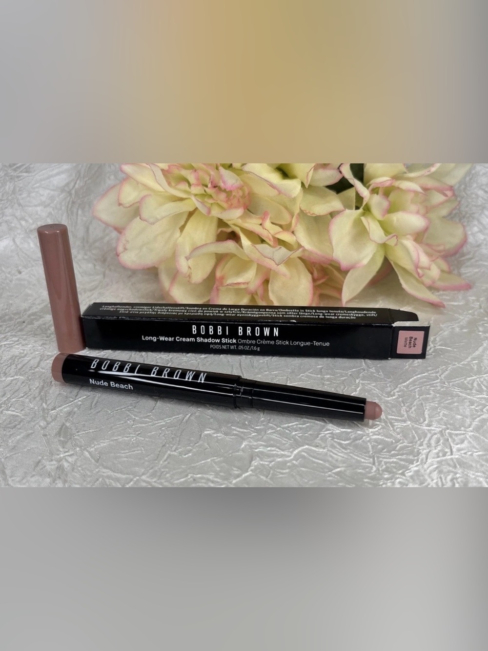 Bobbi Brown Long Wear Cream Shadow Stick - NUDE BEACH MATTE - Full Size NIB